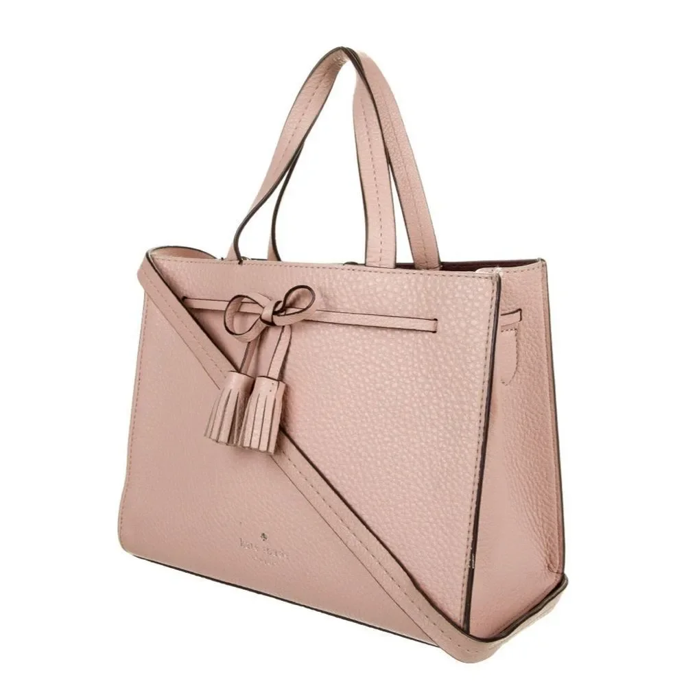 Kate Spade Hayes pink leather mini satchel bag NWOT